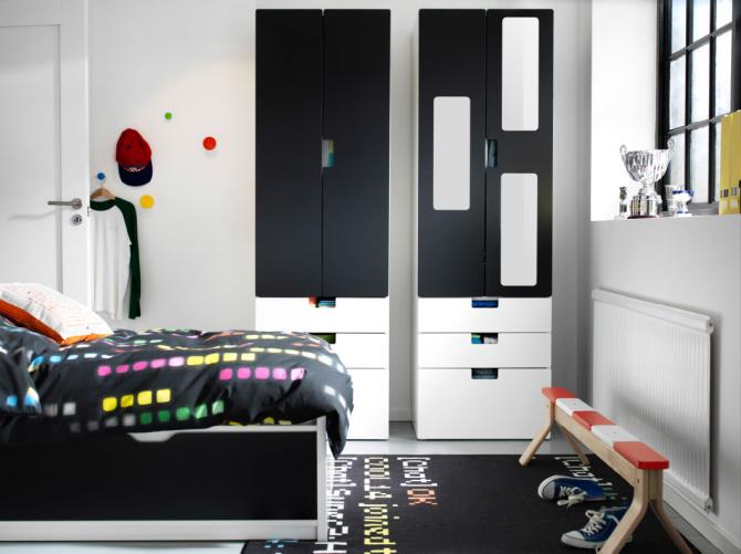 CAMA COM ARRUMAÇÃO IKEA