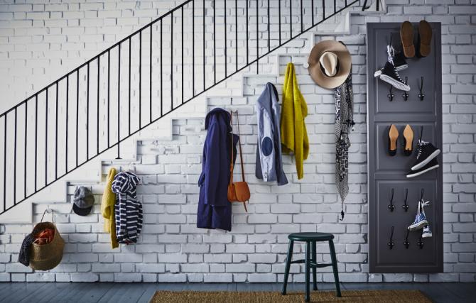 GANCHOS E CABIDES IKEA