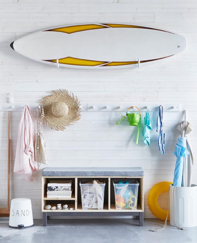 BANCO COM ARRUMAÇÃO IKEA