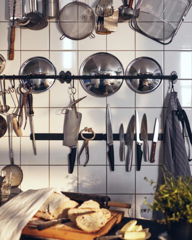 ARRUMAÇÃO DE PAREDE COZINHA IKEA