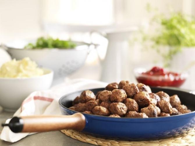 ALMÔNDEGAS DE FRANGO IKEA