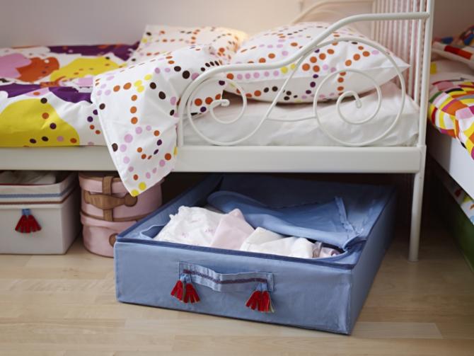 CAIXA DE ARRUMAÇÃO PARA CAMA IKEA