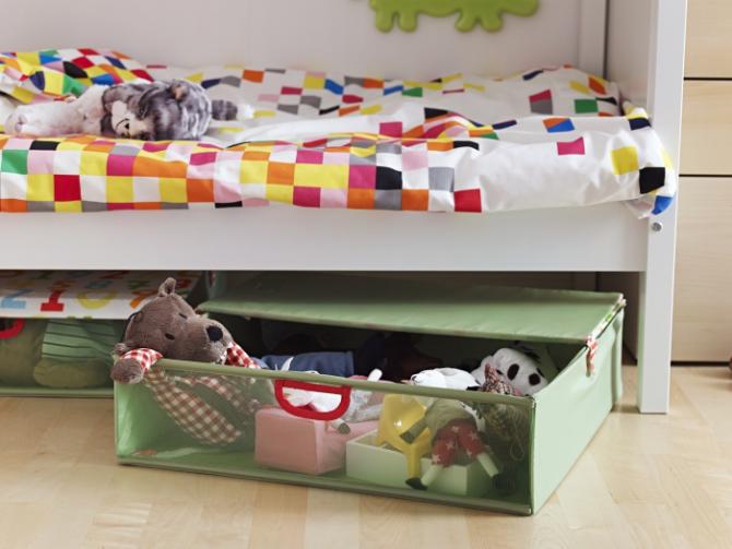 CAIXA DE ARRUMAÇÃO PARA CAMA IKEA