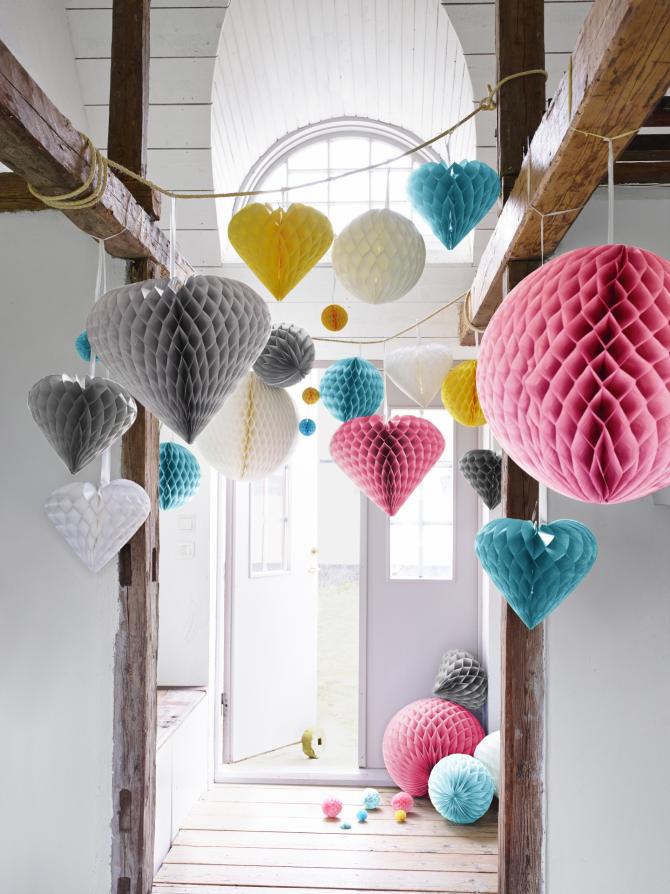 BALÕES DE PAPEL IKEA