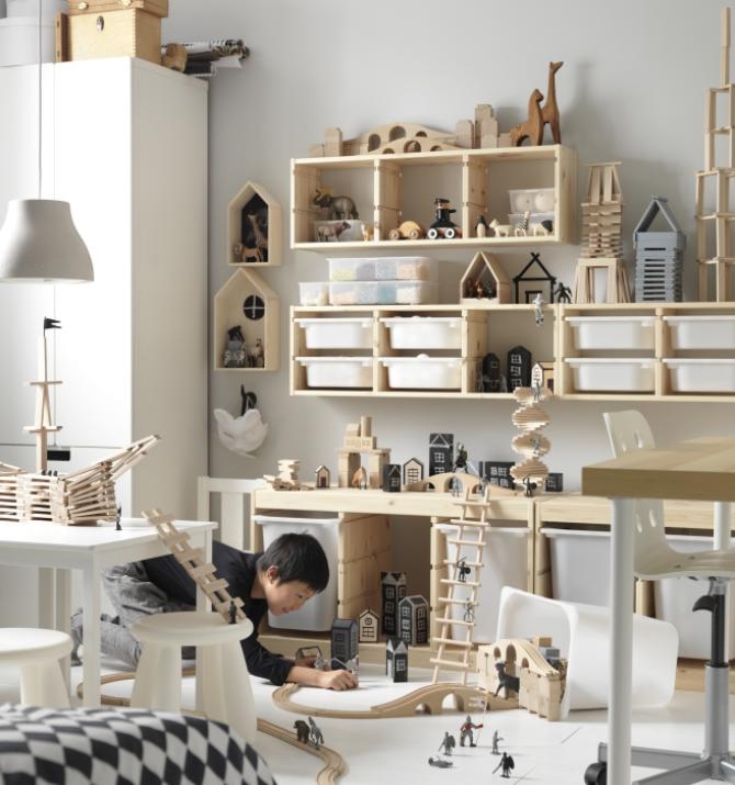 SISTEMA DE ARRUMAÇÃO PARA BRINQUEDOS IKEA