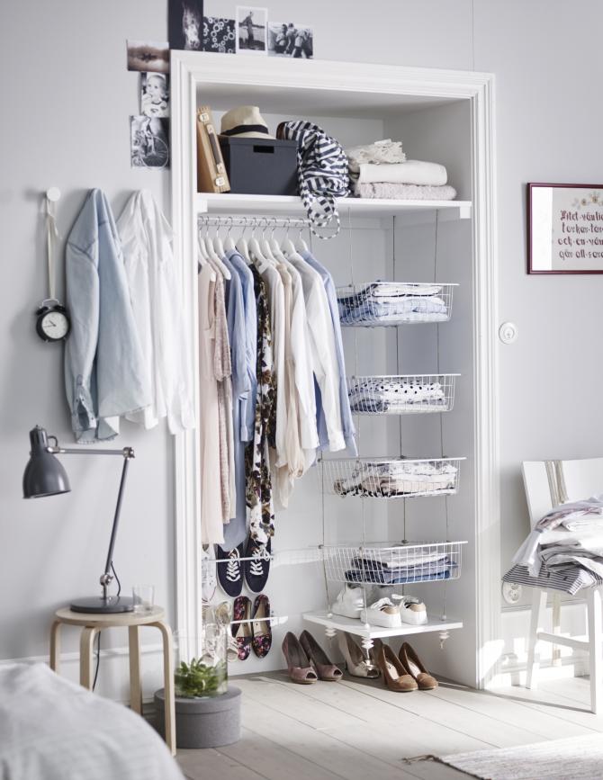 ARRUMAÇÃO ROUPA IKEA