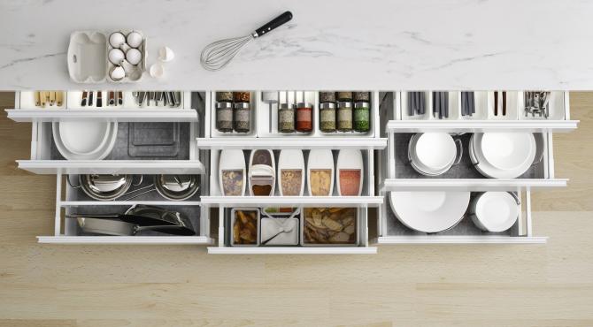 FRASCOS E CAIXAS COZINHA IKEA
